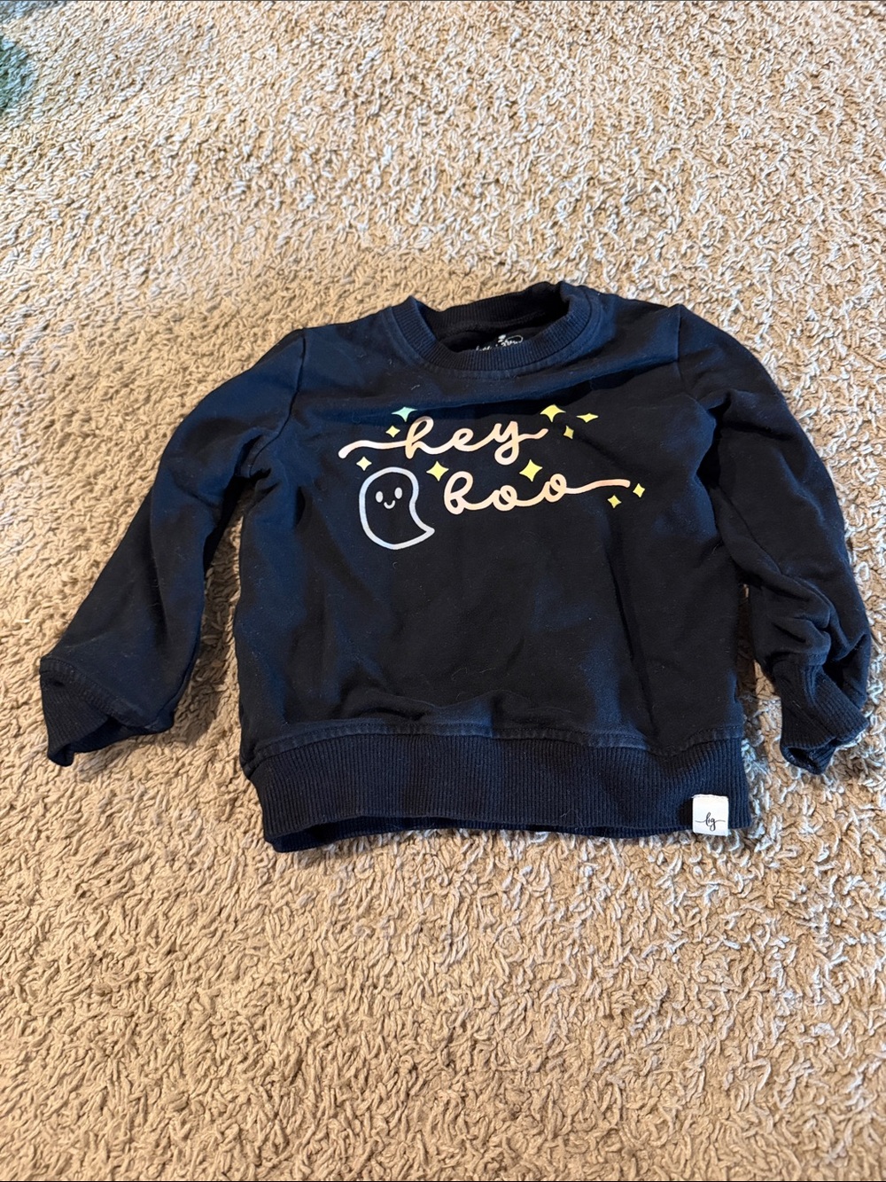 Hey boo love and grow sweatshirt